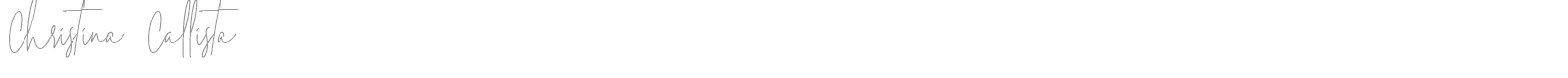 Christina Callista font preview